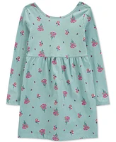 Carter's Little & Big Girls Cotton Floral Jersey Dress