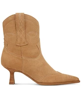 Circus Ny by Sam Edelman Women's Yolanda Kitten-Heel Western Booties