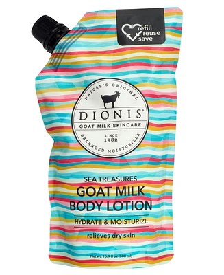 Dionis Sea Treasures Goat Milk Body Lotion Refill Pouch 16.9 fl oz