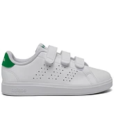 Adidas Little Kids Advantage Base 2.0 Fastening Strap Casual Sneakers from Finish Line