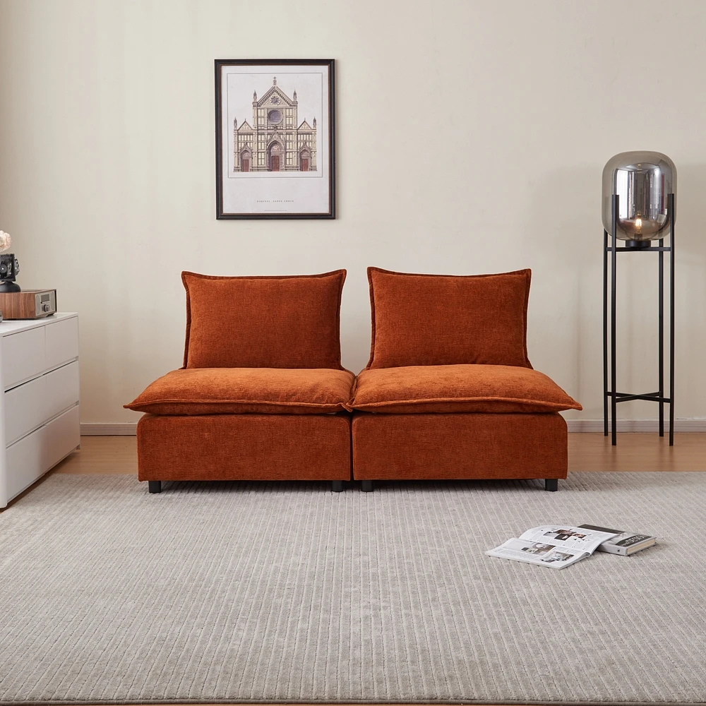 Streamdale Furniture Modern 2-Seater Sofa for Living Room: Comfort and Style