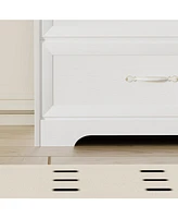 Simplie Fun 3-Drawer Bedroom Chest with 8-Drawer Dresser