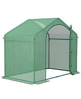 Streamdale Furniture 6'x3'x5' Portable Walk-in Greenhouse