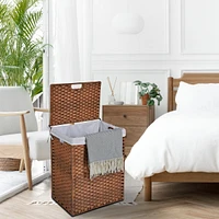 Streamdale Furniture Pe Rattan Laundry Hamper with Removable Bags