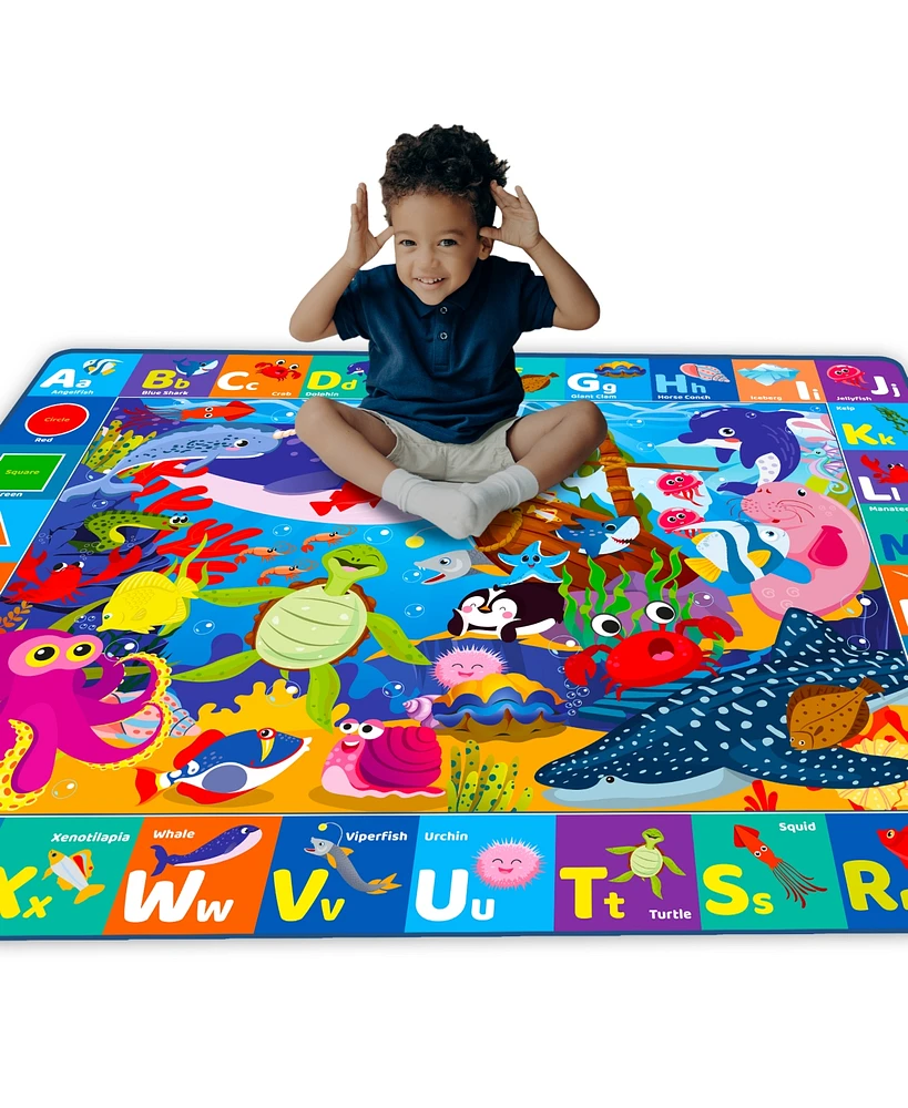 Quokka Super Soft Plush Surface Abc Playmat for Kids Toddlers & Infants