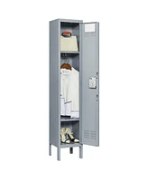 Streamdale Furniture Metal Employee Lockers with Lock