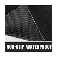 Cowin Under Grill Mat Fire Resistant Oil Proof Reusable 50" x 36"
