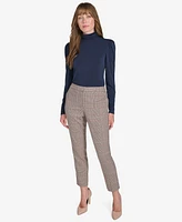 Tommy Hilfiger Women's Hillside Plaid Cropped Pants