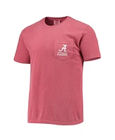 Image One Men's Crimson Alabama Tide Circle Campus Scene T-Shirt