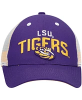 Outerstuff Big Boys and Girls Purple Lsu Tigers Lockup Snapback Hat