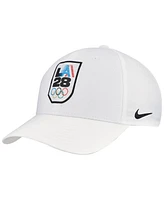 Nike Men's White LA28 Club Ripstop Performance Adjustable Hat