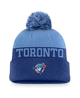 Nike Men's Royal Toronto Blue Jays Rewind Peak Cuffed Knit Hat with Pom