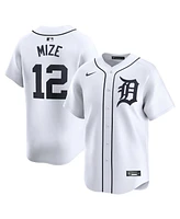 Nike Men's Casey Mize White Detroit Tigers Home Limited Player Jersey