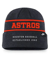 Nike Men's Navy Houston Astros Cooperstown Collection Rewind Terra Cuffed Knit Hat