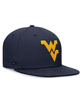 Nike Men's Navy West Virginia Mountaineers On-Field Pro Fitted Hat