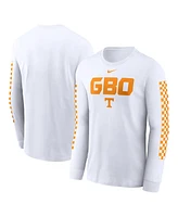 Nike Men's White Tennessee Volunteers Local Spirit Slogan Long Sleeve T-Shirt