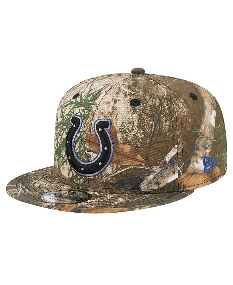 New Era Men's Realtree Camo Indianapolis Colts Active 9FIFTY Snapback Hat