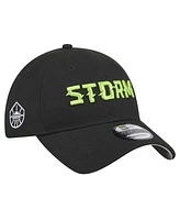 New Era Men's and Women's Black Seattle Storm Rebel Series 9TWENTY Adjustable Hat