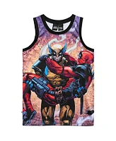 Chalk Line Men's Deadpool Wolverine Besties Venice Jersey