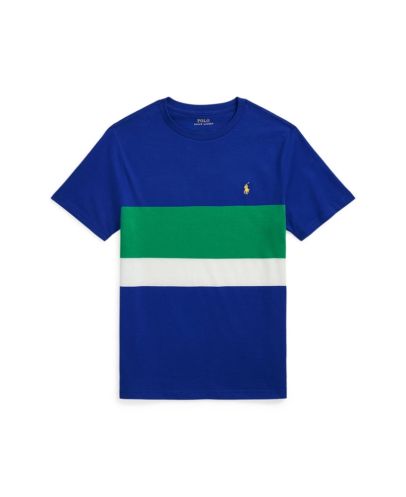 Polo Ralph Lauren Big Boys Striped Cotton Jersey Tee