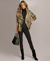 Donna Karan New York Women's Metallic Jacquard Jacket