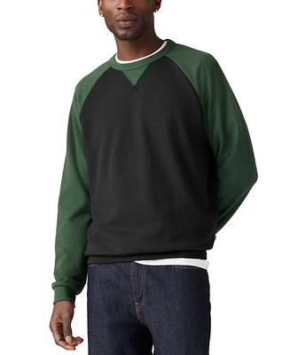 Levi' Men's Relaxed Fit Crewneck Long Sleeve Red Tab Logo Sweatshirt