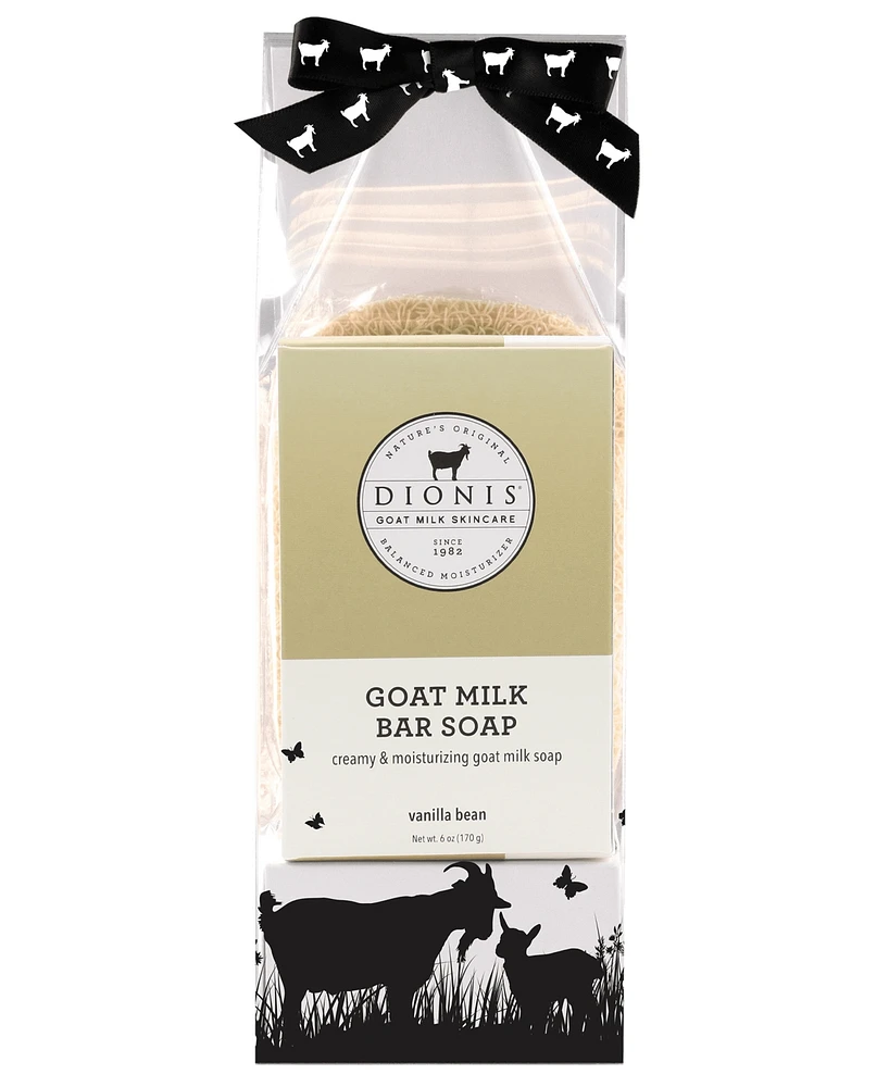 Dionis Vanilla Bean Ultimate Goat Milk Shower Bath 3 Piece Set