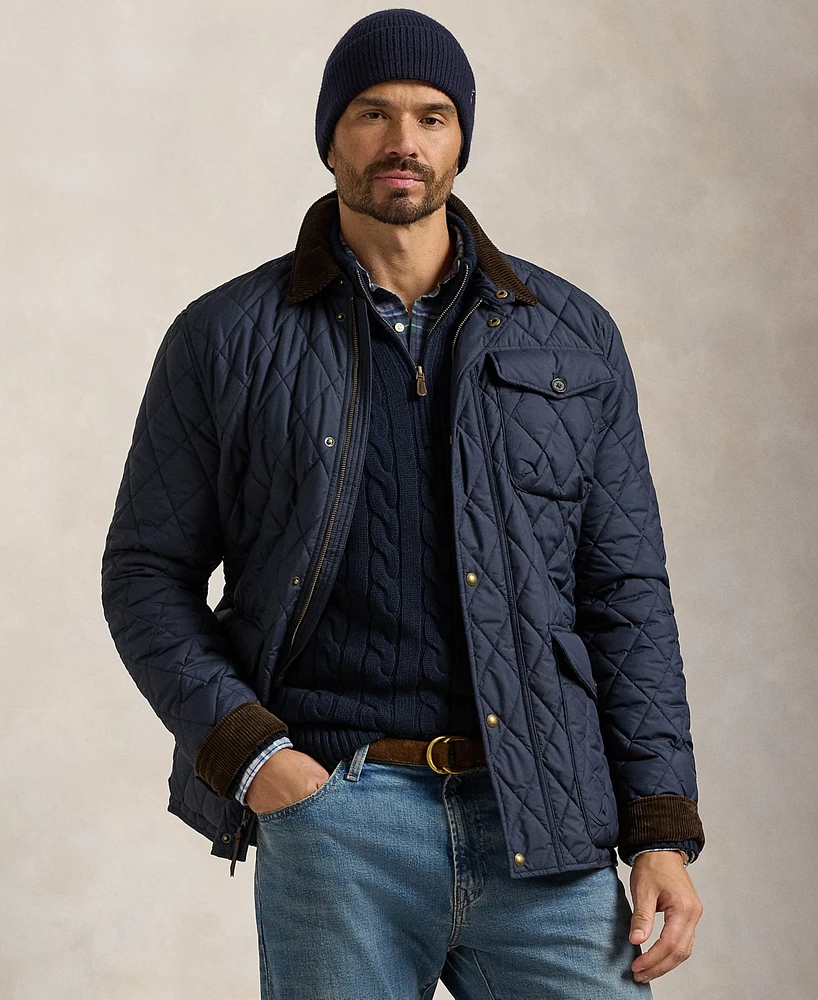 Polo Ralph Lauren Men's Big & Tall Water-Repellent Quilted Jacket