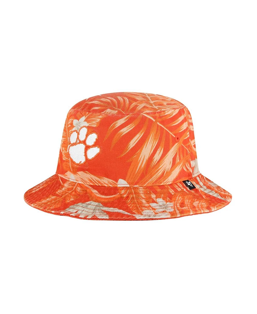 '47 Brand Men's Orange Clemson Tigers Tropicalia Bucket Hat