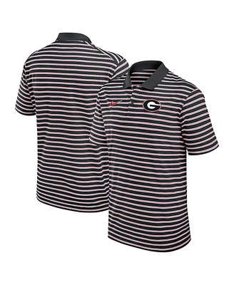 Nike Men's Georgia Bulldogs Primetime Victory Striped Performance Polo