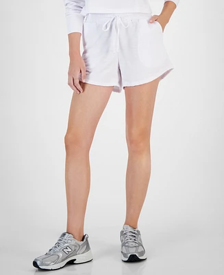 Id Ideology Women's Pull-On French Terry Shorts, Created for Macy's