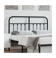 vidaXL Metal Headboard 53.1