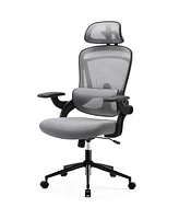 Simplie Fun Adjustable High Back Mesh Office Chair with Lumbar Support