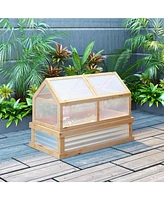 Streamdale Furniture Raised Garden Bed Greenhouse, Planter Protection