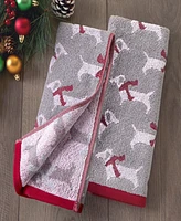 Skl Home Scarf Dachshunds Cotton 2 Piece Hand Towel, 16" x 25"