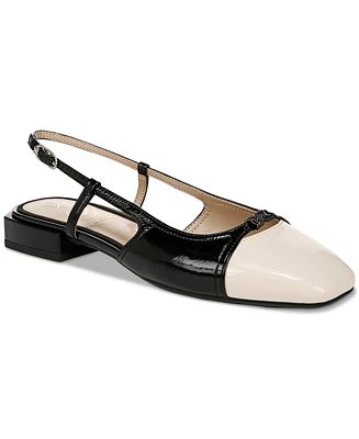 Sam Edelman Women's Kara Cap-Toe Slingback Flats