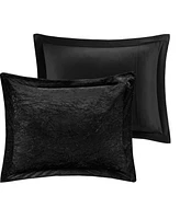 Intelligent Design Felicia Velvet 4-Pc. Comforter Set, King/California King