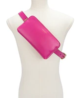 Kate Spade New York Women's Zip Embossed Logo Belt Bag