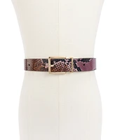 Kate Spade New York Women's 32mm Snake Embossed Reversible Belt