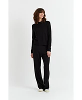 Chinti and Parker Women's & Wool-Cashmere Cropped Sweater