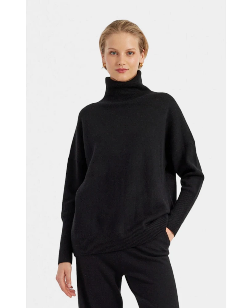 Chinti and Parker Women's & Cashmere Rollneck Sweater