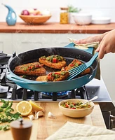 Rachael Ray Nitro Cast Iron 14" Skillet with Side Handles