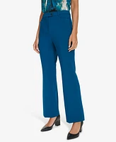 Calvin Klein Petite Mid Rise Straight Leg Pants