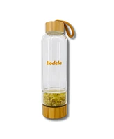 Bodela Citrine Glass Water Bottle