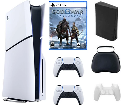 Sony PS5 - Playstation 5 Slim Disc Bundle With Accessories