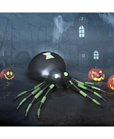 Skonyon 6 Feet Halloween Inflatable Blow-Up Spider