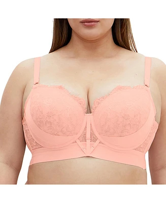 City Chic Women's Alexis Contour Longline Bra