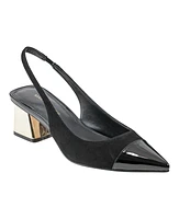 Marc Fisher Women's Laglie Pointy Toe Dress Slingback Pumps