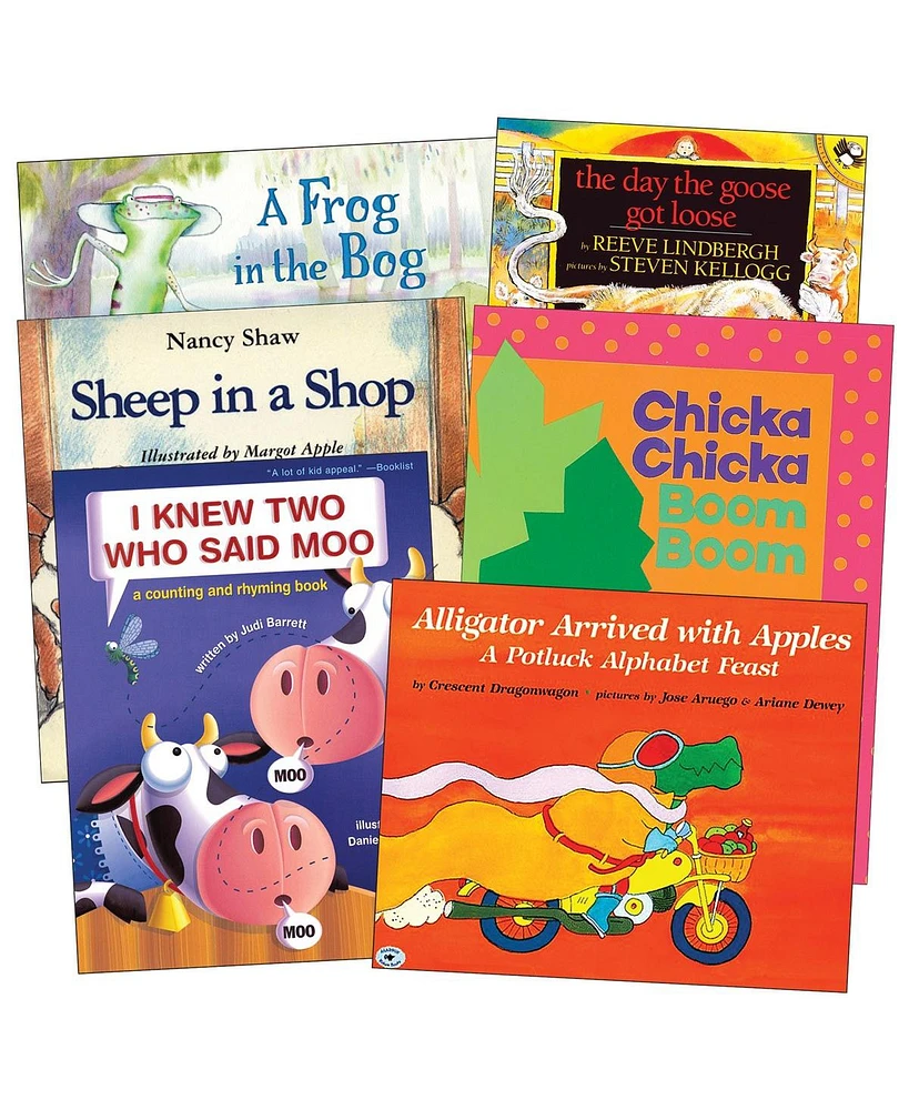 Kaplan Early Learning Animal Rhymes Books