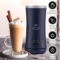 Zulay Kitchen Powerful 4-in-1 Electric Milk Frother and Steamer
